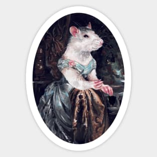 The "she plays dead" Lady Possum Sticker